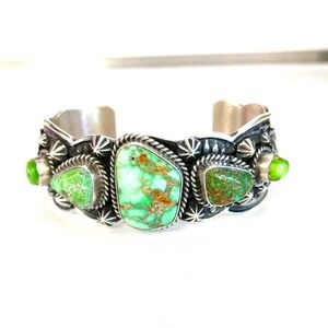 Carico Lake Turquoise Cuff Bracelet